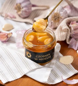 Czosnek w miodzie Dziewanna – naturalny produkt prozdrowotny